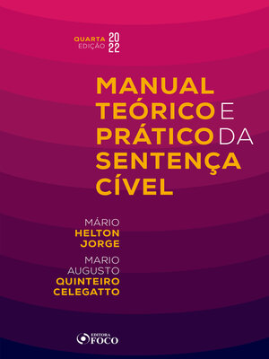 cover image of Manual teórico e prático da sentença cível